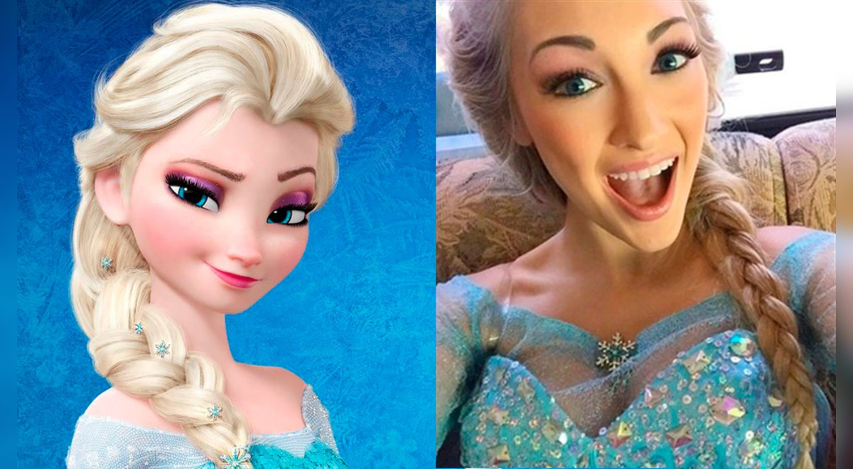 Modelo causa revuelo en redes sociales por su gran parecido a Elsa de ' Frozen' | Aweita La República