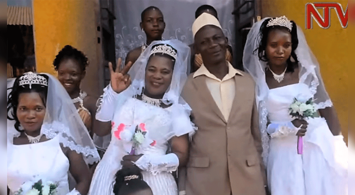 Мужчина женился на сиамских. Свадьба в Нигерии. Многоженство в Африке. Свадьба в Уганде. Многоженство в Нигерии.