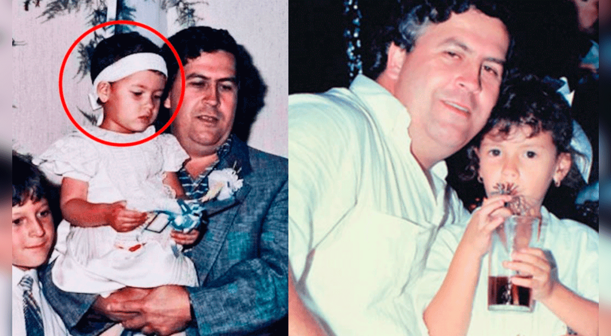 La hija de Pablo Escobar reapareció, tras la muerte de su padre su vida ...