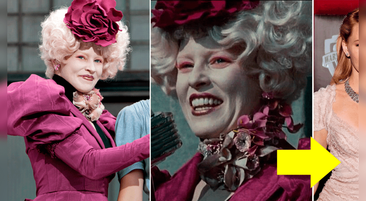 Se maquillaba 4 horas para interpretar a ‘Effie Trinket