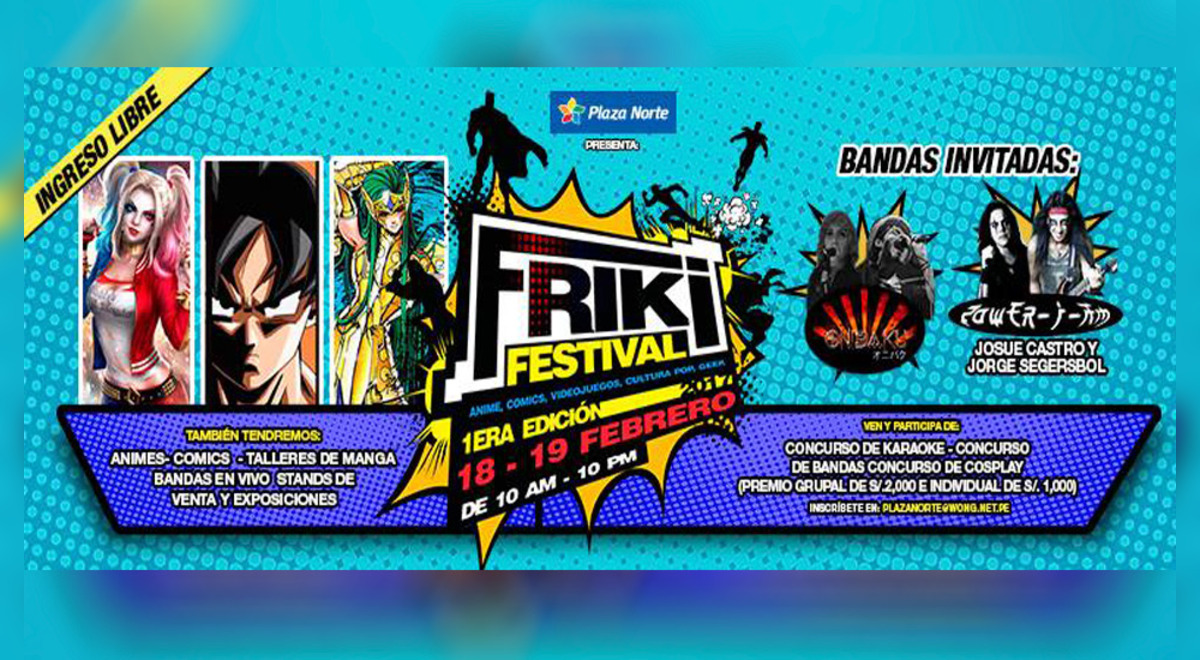 Se Realizará La Primera Feria Friki Festival Plaza Norte 2017 Para Los Amantes De La Movida 0068