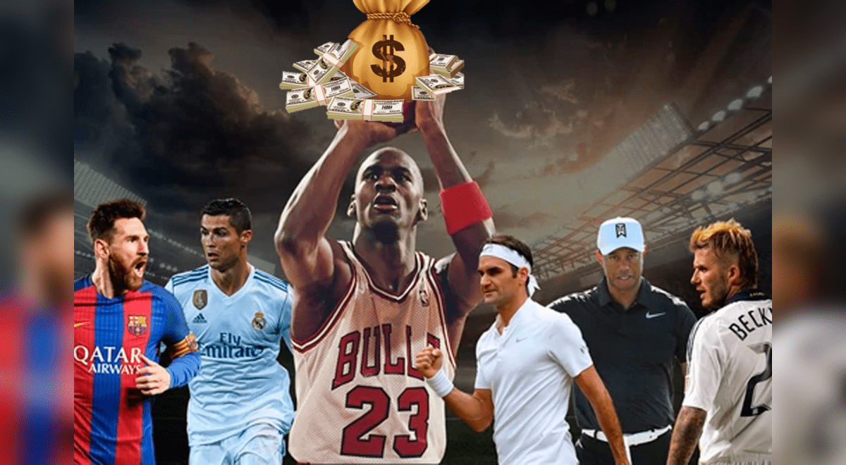 Mira la lista de los deportistas más ricos del mundo; futbolista es el