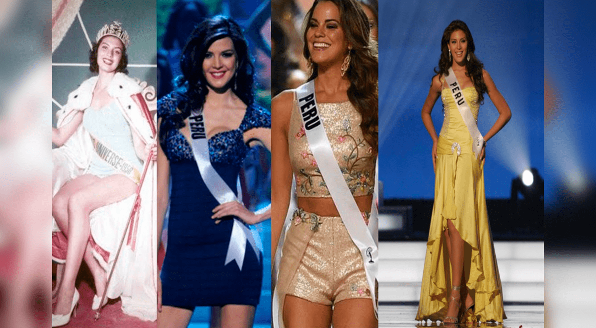 Miss Universo Las Candidatas Peruanas Que Han Ganado El Certamen De Belleza Miss Universo 2018