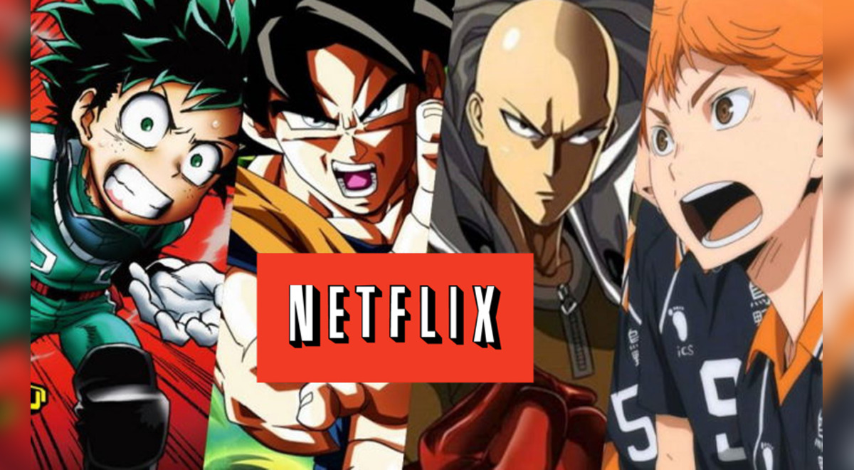  Netflix  lanza su top 10 de mejores animes  de todos los 