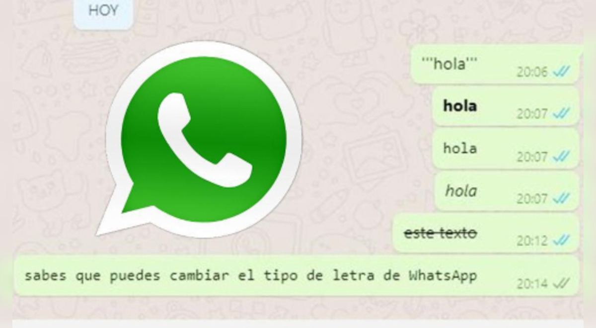 Whatsapp Conozca El Truco Para Cambiar Las Letras De 4022