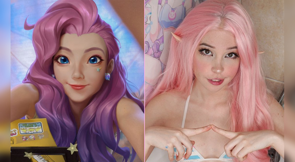 Seraphine, nuevo héroe de LoL se habría inspirado en Belle Delphine |  Aweita La República