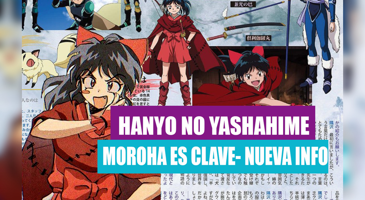 Hanyo no Yashahime nuevo diseño de Rin revelado