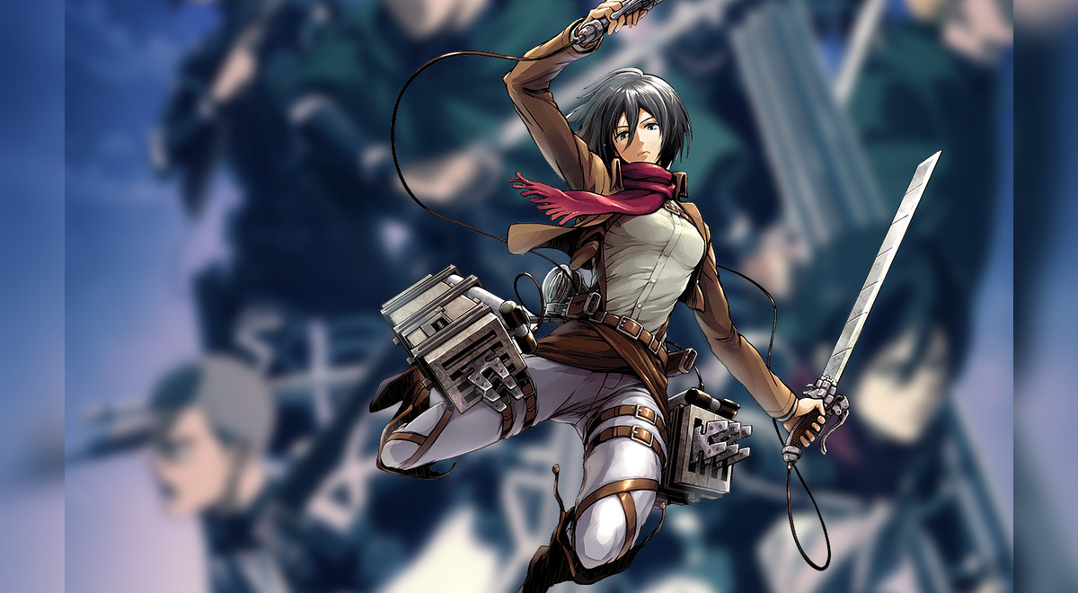 Shingeki no Kyojin Mikasa nuevo diseño temporada final