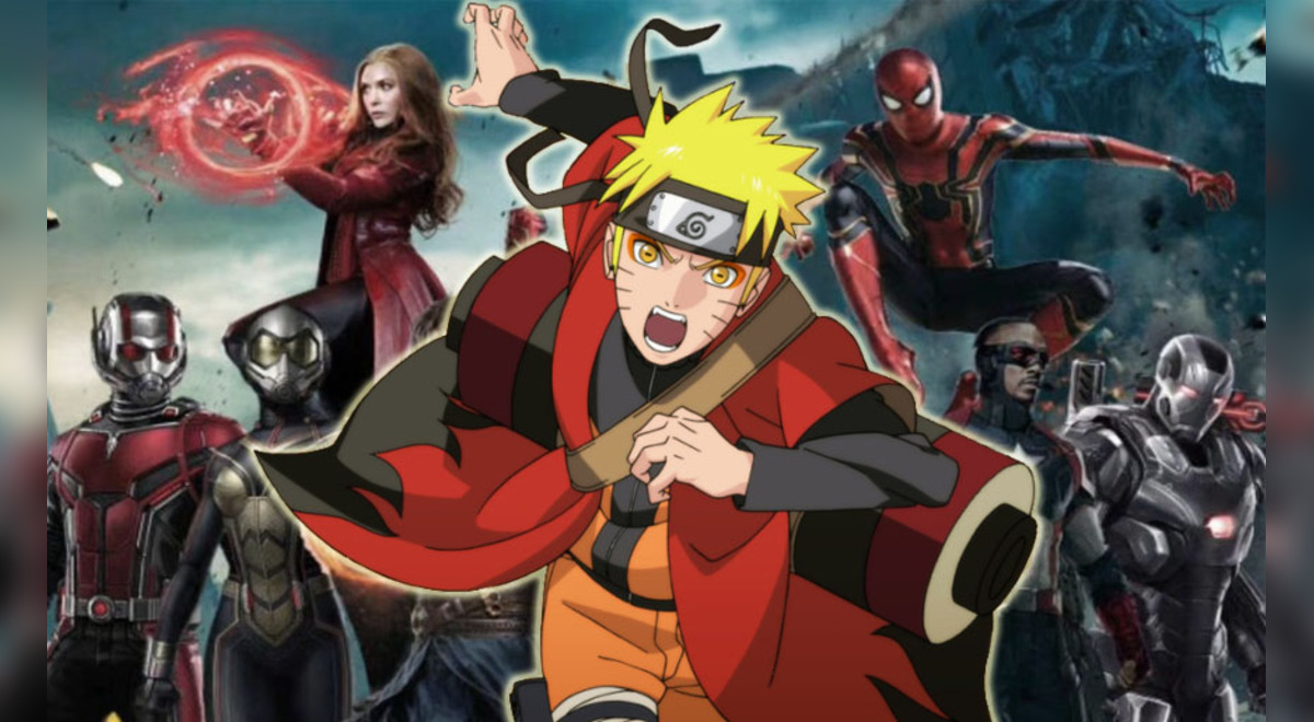 Naruto marvel. Наруто Мстители. Наруто Марвел.