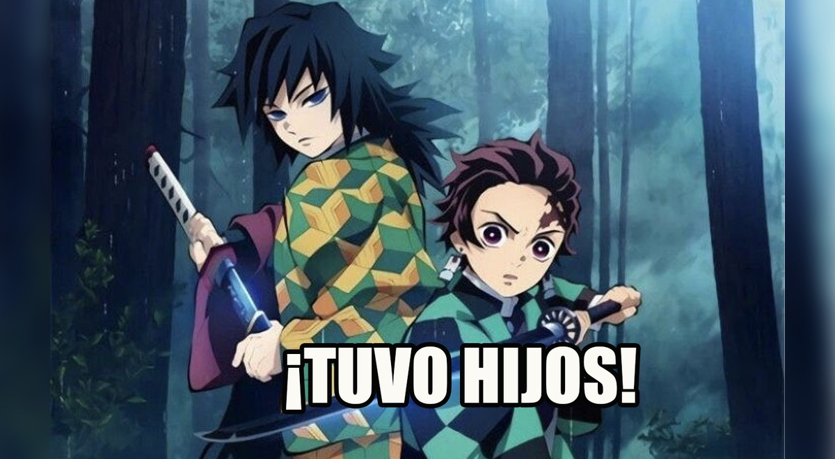 Kimetsu no Yaiba protagonista tuvo hijos Giyuu Tomioka | Aweita La República