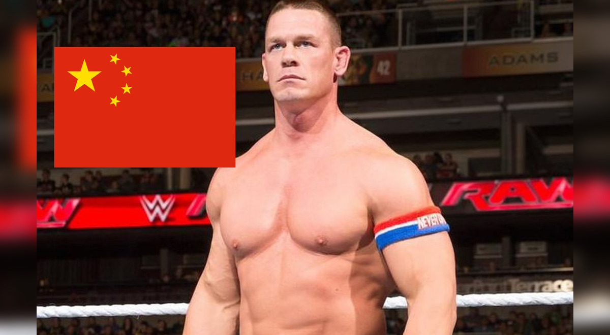 WWE John Cena se mete en problemas y se disculpa con China por política