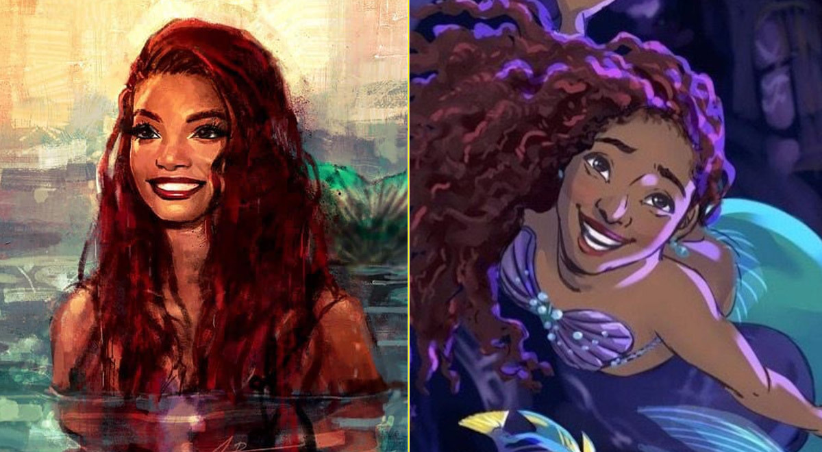Imaginan como se veria la Sirenita en el live action de Disney Aweita