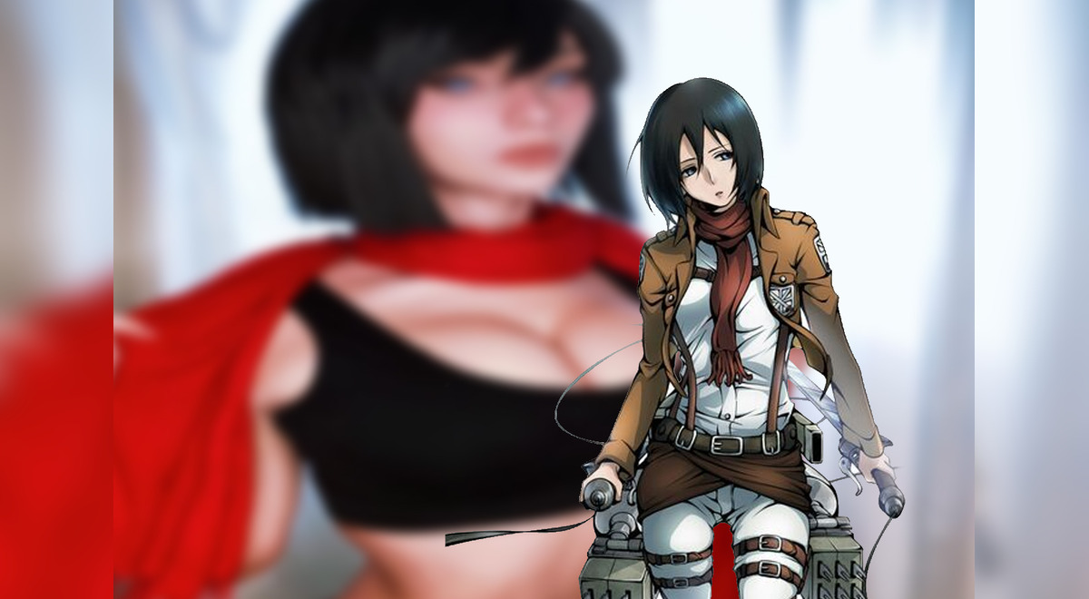 Shingeki No Kyojin Este Cosplay Sensual De Mikasa Enamora A Los Fans Del Anime Aweita La República 