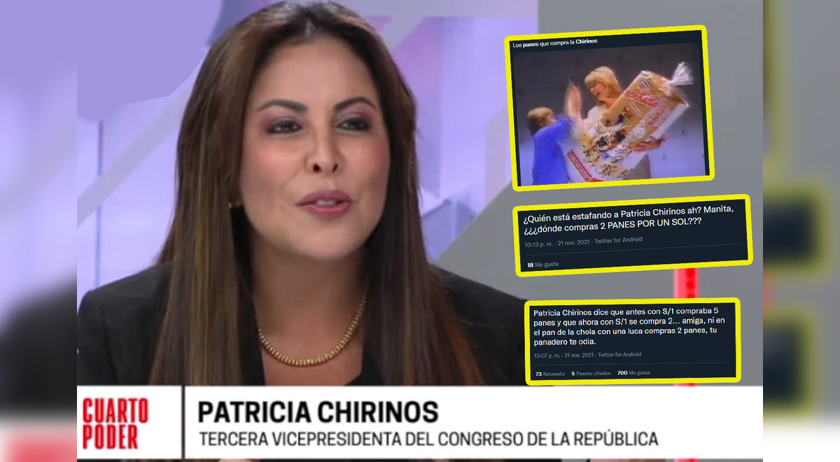 Patricia Chirinos Afirma Que Con "1 Sol Se Compran 2 Panes" Y Recibe ...