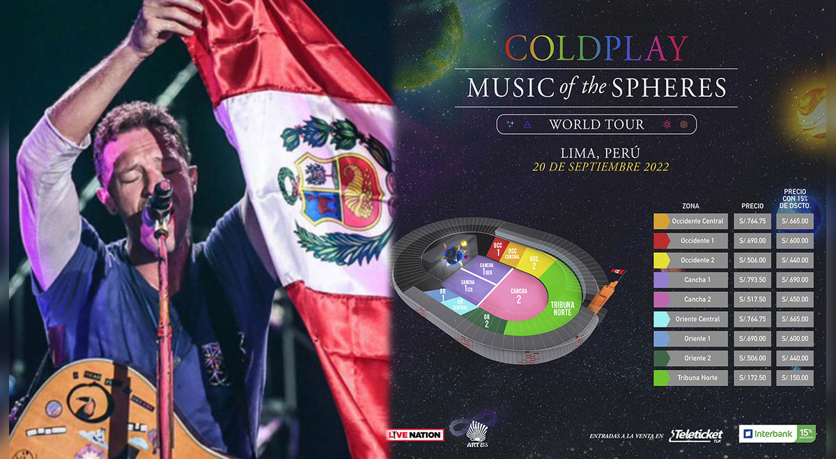 Coldplay En Lima: Entradas Desde 150 Soles Para El Concierto En El 2022 ...