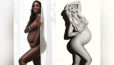 9 cantantes embarazadas que posaron desnudas