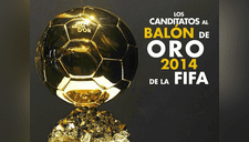 FIFA: Revela a los 23 nominados del Balón de Oro 2014
