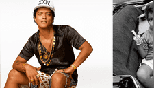 Bruno Mars compartió una foto de cuando era niño y terminó demandado por insólita razón [FOTO]