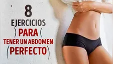 ¿Cómo lograr un abdomen plano? 8 sencillos ejercicios caseros que te ayudarían lograrlo
