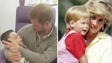 Harry sostiene un niño enfermo en brazos y tras una acción demuestra que es hijo de Lady Di [FOTOS]