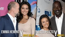 Famosos con esposas muy bellas que sus fans no conocen; La de Bruce Willis luce increíble (FOTOS)