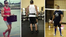 Así se ven las personas que van al gimnasio y se olvidan de entrenar piernas (FOTOS)