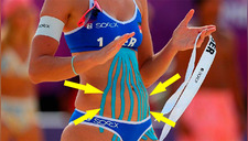 Río 2016: ¿Por qué los deportistas usan esa extraña cinta en sus cuerpos?