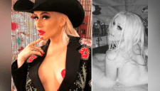 Christina Aguilera posa desnuda en bañera y sube sesión a Instagram, dicen que parece de 25 [FOTOS]