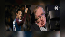 Neymar publica foto para homenajear a Stephen Hawking, pero recibe una lluvia de críticas