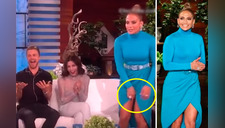 Jennifer López pasa la vergüenza de su vida con travieso vestido que dejó ver su faja [VIDEO]