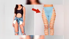 ¿Recuerdas estos polémicos jeans? Han vuelto y más extremos; no querrás verlos por atrás [FOTOS]