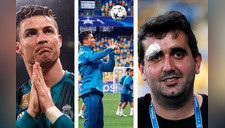 Así reacciona Ronaldo tras herir a un periodista a pocas horas del Real Madrid vs Liverpool [VIDEO]