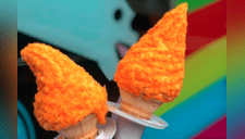 ¿Helado sabor a Cheetos? Local crea nuevo sabor y rompe récord de ventas