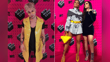 MTV MIAW 2018: los looks más extravagantes de famosos “youtubers” en la alfombra rosa [VIDEO] 