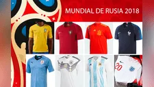 Estas son las camisetas del Mundial de Rusia 2018 que tienen curiosos detalles en sus diseños [FOTOS]