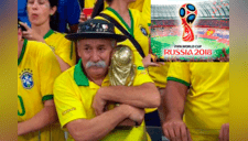 El emotivo gesto que le hicieron al hincha N° 1 de Brasil para el Mundial de Rusia 2018 [FOTOS]