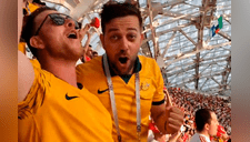 Hinchas australianos se hacen viral al cantar “yo soy peruano” al final del Perú vs Australia [VIDEO]