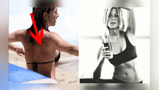 Jennifer Aniston sufre accidente con diminuto bikini y presume cuerpo de infarto [FOTOS]