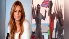 El peculiar baile de Lindsay Lohan que ya es viral en las redes; ¿se viene un nuevo challenge? [VIDEO]