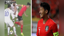 Coreano pasea a Arturo Vidal y Diego Valdés en genial jugada y los deja en ridículo [VIDEO] 