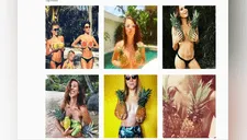  ¿Cubrirse los senos con piñas? mujeres presumen sus atributos en Instagram [FOTOS] 