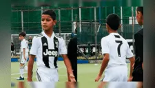 El golazo que realizó el hijo de Cristiano Ronaldo en la Juventus [VIDEO]