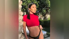 Kourtney Kardashian se luce en sexy babydooll, pero deja su intimidad expuesta [FOTOS] 