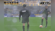 Mira el momento en el que el árbitro decidió suspender la final de la Copa Libertadores
