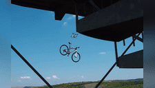 Intentan robar bicicleta con un dron y se vuelve viral [VIDEO]