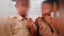 Niños son obligados a fumar una cajetilla de cigarros como castigo en una escuela primaria [VIDEO]
