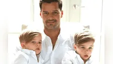 Así lucen los hijos de Ricky Martin a sus 10 años y son su fiel retrato [FOTO] 