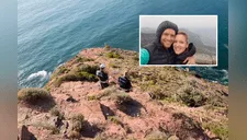 Recién casada muere al caer 152 metros por un precipicio al saltar para una foto