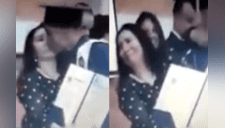 Profesora y alumno se besan en la boca accidentalmente y la reacción de este se hace viral [VIDEO]