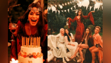 Vanessa Hudgens y su peculiar fiesta de cumpleaños al estilo de “El señor de los anillos” [VIDEOS] [FOTOS]